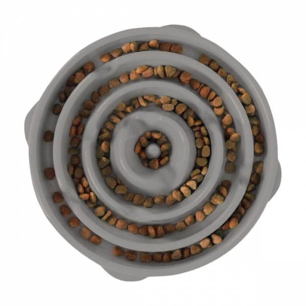 Outward Hound Fun Feeder Slo Bowl Grau Gr. L